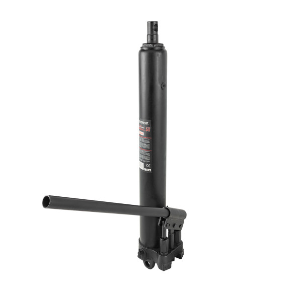 hydraulic cylinder jack long ram with double-rod pump 5t (length - 620mm, rod step - 500mm)