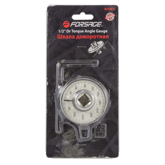 drive torque angle gauge 1/2", in blister