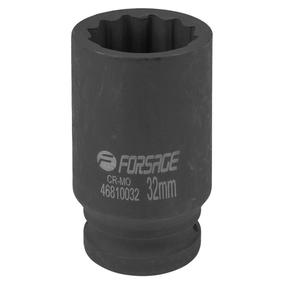 impact deep flank socket 3/4", 32mm (12 point)