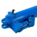 hydraulic cylinder jack long ram with double-rod pump 8t (length - 620mm, rod step - 500mm)